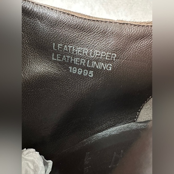 J. Crew Elegant Brown Heeled Suede Ankle Boots Size 6.5 - Picture 10 of 11